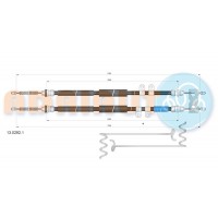 13.0292.1 ADRIAUTO Тросик, cтояночный тормоз