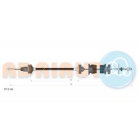 07.0145 ADRIAUTO Трос управління зчепленням