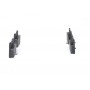 0 986 424 411 BOSCH Комплект гальмівних колодок дисковий гальм