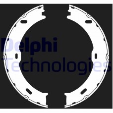 LS2018 DELPHI Комплект гальмівних колодок, стояночная тормозная система