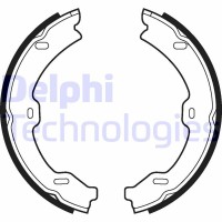 LS2040 DELPHI Комплект гальмівних колодок, стояночная тормозная система