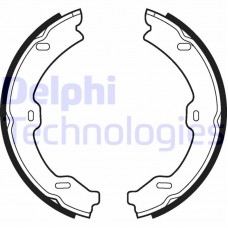 LS2040 DELPHI Комплект гальмівних колодок, стояночная тормозная система