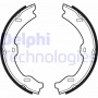 LS2040 DELPHI Комплект гальмівних колодок, стояночная тормозная система