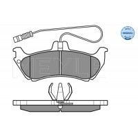 025 231 9017/W MEYLE Комплект гальмівних колодок дисковий гальм