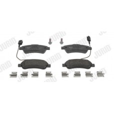 573632J JURID Комплект гальмівних колодок дисковий гальм