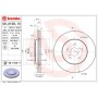 09.A109.11 BREMBO Гальмівний диск