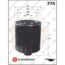 E149181 EUROREPAR Масляний фільтр