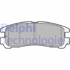 LP955 DELPHI Комплект гальмівних колодок дисковий гальм