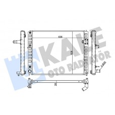 354220 KALE OTO RADYATÖR Радіатор охолодження двигуна