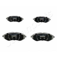 PA-W07AF JAPANPARTS Комплект гальмівних колодок дисковий гальм