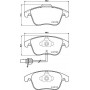 8DB 355 013-861 HELLA PAGID Комплект гальмівних колодок дисковий гальм