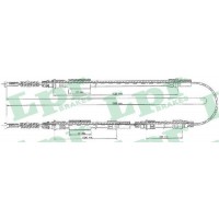 C0280B LPR Тросик, cтояночный тормоз