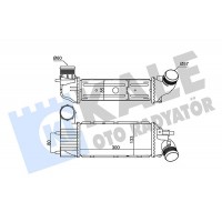 352285 KALE OTO RADYATÖR Интеркулер