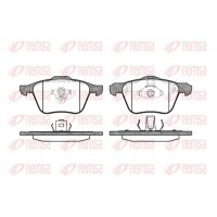 1070.00 REMSA Комплект гальмівних колодок дисковий гальм