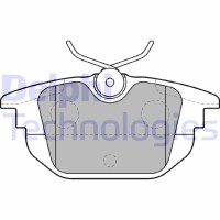 LP1472 DELPHI Комплект гальмівних колодок дисковий гальм
