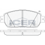 181690 ICER Комплект гальмівних колодок дисковий гальм