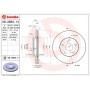 09.A864.11 BREMBO Гальмівний диск