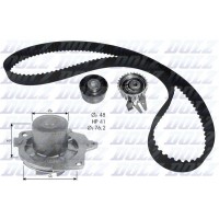 KD114 DOLZ Водяний насос комплект зубчастого ременя