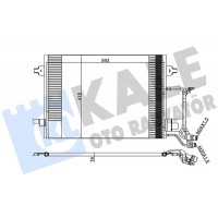 390800 KALE OTO RADYATÖR Конденсатор кондиціонера