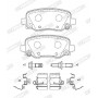 FDB4883 FERODO Комплект гальмівних колодок дисковий гальм