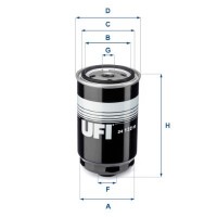 24.122.00 UFI Паливний фільтр