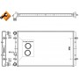 509529 NRF Радіатор охолодження двигуна