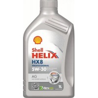 Олива моторне синтетичне SHELL Helix HX8 Professional AG 5W-30 1л (550054287) купити в Україні цена