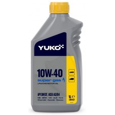 Олива моторне напівсинтетичне YUKO SUPER GAS 10W-40 1л (18079) купити в Україні цена