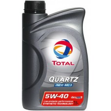 Олива моторне синтетичне TOTAL QUARTZ INEO MC3 5W-40 1л (174776) купити в Україні цена