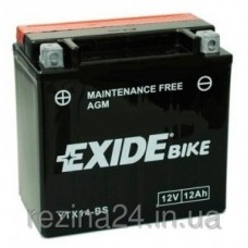 ETZ14-BS EXIDE Стартерна акумуляторна батарея