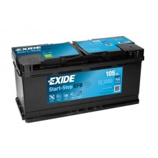 EL1050 EXIDE Стартерна акумуляторна батарея