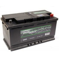 Батарея аккумуляторная GIGAWATT 12В, G90R, 90Ah, 720А купити в Україні