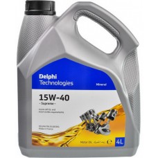 Олива моторне мінеральне DELPHI Supreme 15W-40, 4л купити в Україні цена