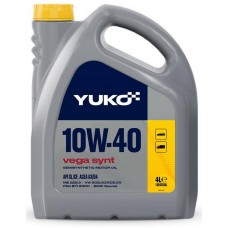 Олива моторне напівсинтетичне YUKO VEGA SYNT 10W-40 4л (4487) купити в Україні цена