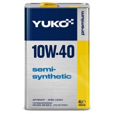 Олива моторне напівсинтетичне YUKO SEMISYNTHETIC 10W-40 4л (21601) купити в Україні цена