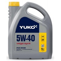 Олива моторне синтетичне YUKO VEGA SYNT 5W-40 4л (20509) купити в Україні цена
