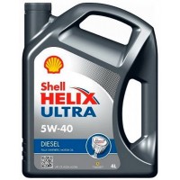 Олива моторне синтетичне SHELL Helix Ultra Diesel 5W-40 4л (550040549) купити в Україні цена