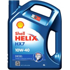 Олива моторне напівсинтетичне SHELL Helix Diesel HX7 10W-40 4л (550040425) купити в Україні цена
