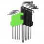 Набор ключей Torx шестигранных Г-образных JBM 9 шт (53739) купити в Україні
