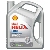 Олива моторне синтетичне SHELL Helix HX8 Professional AG 5W-30 5л (550054289) купити в Україні цена