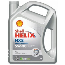 Олива моторне синтетичне SHELL Helix HX8 Professional AG 5W-30 5л (550054289) купити в Україні цена