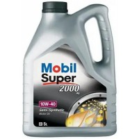 Олива моторне напівсинтетичне MOBIL Super 2000 X1 10W-40, 5л (155607)