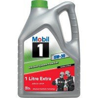 Олива моторне синтетичне MOBIL 1 ESP 5W-30 4+1-5л (155145)
