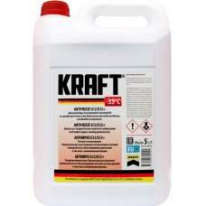 Антифриз KRAFT G12/G12+ красный -35 °C (KF110), 5л купити в Україні цена