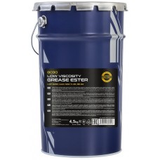 Литиево-кальциевая пластичная смазкаа MANNOL Low Viscosity Grease Ester, 4,5кг купити в Україні