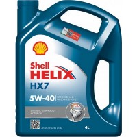 Олива моторне напівсинтетичне SHELL Helix HX7 5W-40 4л (550040513) купити в Україні цена