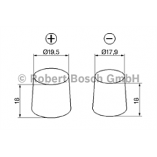 0 092 T40 760 BOSCH Стартерна акумуляторна батарея