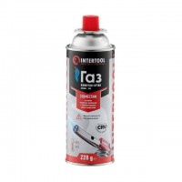 Баллон газовый 220 г INTERTOOL GS-0022