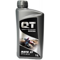 Олива моторне мінеральне QT-OIL MINERAL 2T, 1л купити в Україні цена