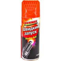 Быстрый запуск двигателя RUNWAY Starting Fluid , 400мл (RW6087) купити в Україні